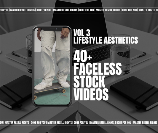 Vol 3 Lifestyle Aesthetic faceless stock video pack preview