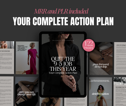 Quit the 9-5 Job This Year action plan ebook cover