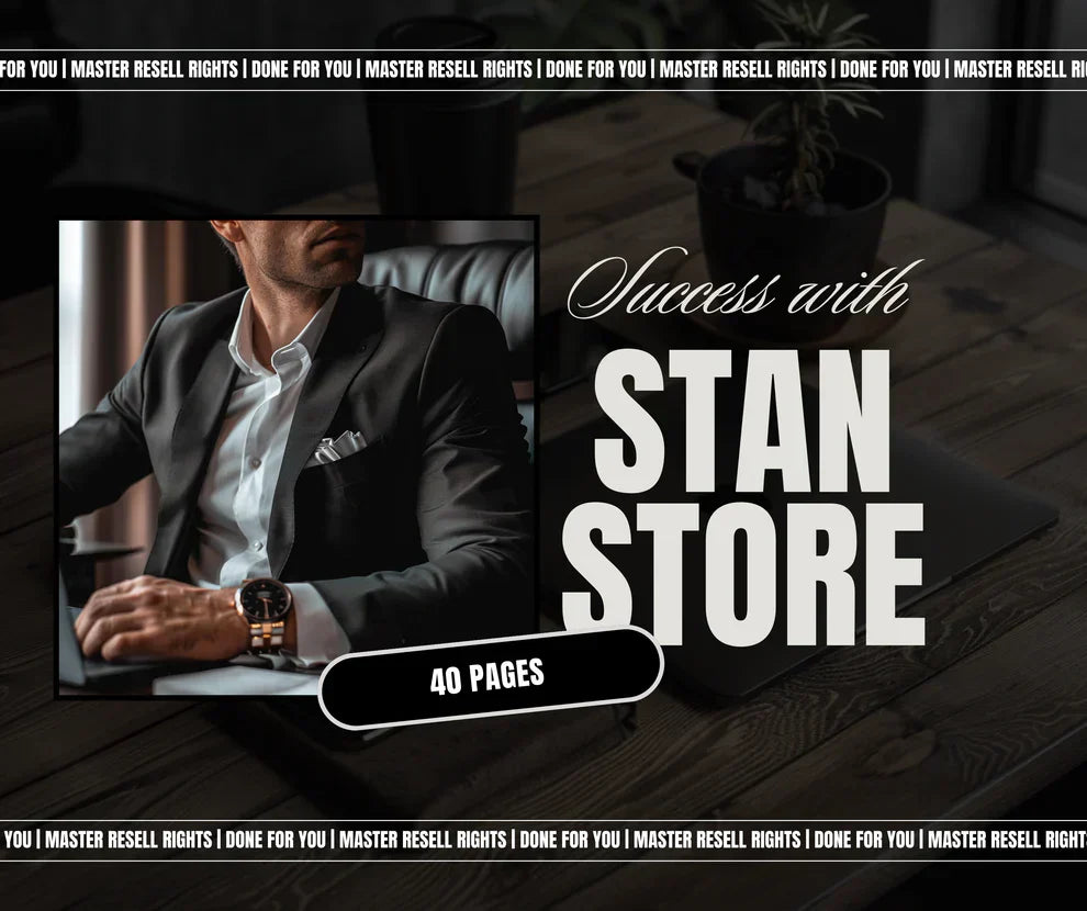 Success with Stan Store guide ebook cover