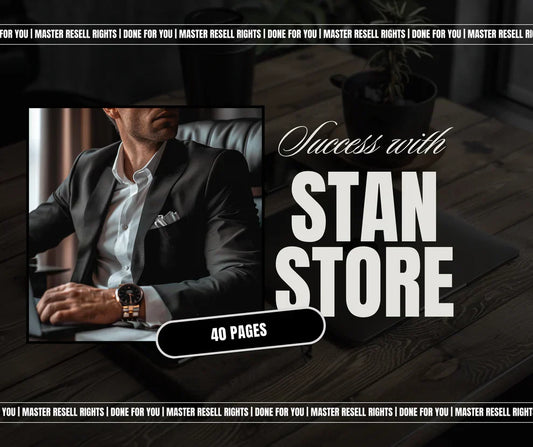 Success with Stan Store guide ebook cover